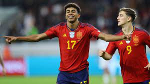 Lamine Yamal con la Selección de España