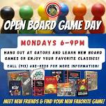Open Board Game Day