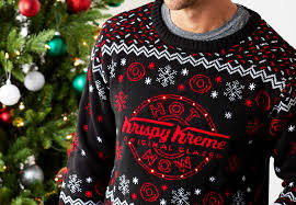 There's simply no substitute for finding a knitted top that's both comfortable to wear and uncomfortable to look at. Krispy Kreme S Light Up Holiday Sweaters Are A Donut Lover S Dream Thrillist