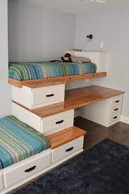 How To Make A Built In Bed With Storage Room Ideas Bedroom Bunk Bed Designs Bedroom Design