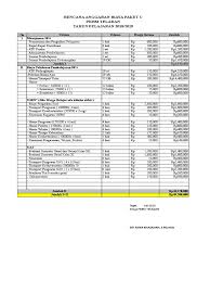 Text of contoh rab excel. Rab Paket C Baru Teladan Xls