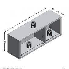 L'étagère murale design est un meuble de rangement horizontal ou vertical, fermé ou ouvert, en bois naturel ou en métal blanc. Etagere Murale Kirov 3 Suisses