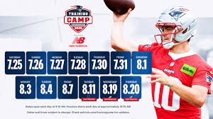Patriots Announce Dates for 2026 Training Camp Presented by New 