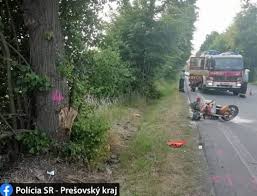 Check spelling or type a new query. Foto V Okrese Vranov Nad TopÄ¾ou Prisiel O Zivot 34 Rocny Motocyklista Narazil Do Protiiduceho Auta Topky Sk