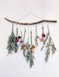 Funky home decor plant art dark wallpaper nature crafts flower frame botanical art flower crafts frames on wall dried flowers. Pin By Melina Lammers On New Art Ideas 2018 Creative Wall Decor Hanging Flower Wall Wall Hanging Diy