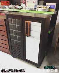For Sale Shoes Rack Size 77x38x104 2 Door With Mirror Brown Color New Made In Malaysia Price 29 Bd للبيع خزنة أحذية Home Decor Decor Furniture