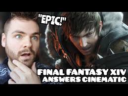 ANIMATOR REACTS to *Final Fantasy XIV Flames of Truth* (First Time  Watching) Gaming Cinematics