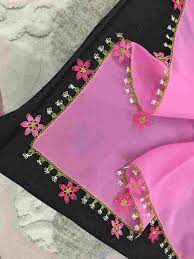 Sezonun En Muhtesem 34 Igne Oyasi Yazma Kenari Modelleri Baby Knitting Patterns Yazma Boncuklu Tig