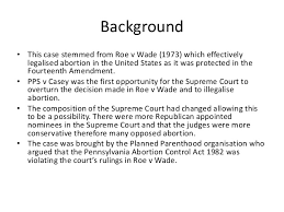 In whole woman's health v. Exemplar Landmark Case Planned Parenthood Of Seattle V Casey