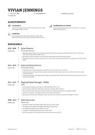 125+ samples, all free to save and format in pdf or word. Sales Director Resume Examples Templates How To Guide