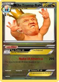 Don't use this tag simply for pokémon trading card game artwork. Pokemon Da Trump Baby