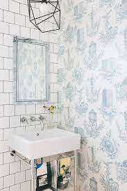 The idea of bathroom wallpapers is quite old and many people keep on experimenting with the designs to create varied looks in their bathrooms. 28 Bathroom Wallpaper Ideas That Will Inspire You To Be Bold Wallpaper For Bathrooms