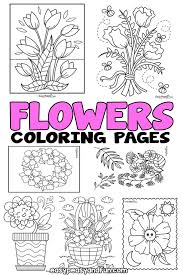 Flowers become great demanded object for most people in the world. Flower Coloring Pages 30 Printable Sheets Easy Peasy And Fun