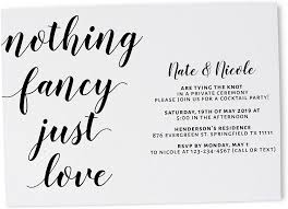 Casual dinner party invitation wording. Amazon Com Casual Wedding Party Invitation Card Simple Wedding Reception Cards Post Wedding Party Celebration Cards By Loveateverysight Excited To Invite You Card Amazing Calligraphic Theme Set Of 20 Health Personal Care