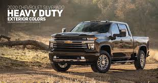 2020 Chevrolet Silverado Hd Color Options Carl Black Kennesaw