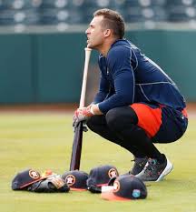 George chelston springer iii (born september 19, 1989) is an american professional baseball outfielder for the toronto blue jays of major league baseball (mlb). George Springer Hou Kissimmee Feb 22 2016 Astros Team