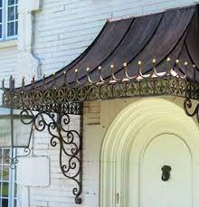Construct Awning Over Bar And Seats Lit From Underneath Metal Awning Awning Over Door Copper Awning