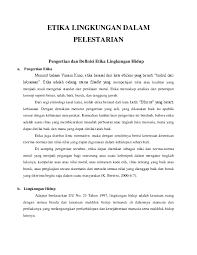 Menjaga bumi adalah tugas manusia. Doc Etika Lingkungan Dalam Pelestarian Teddy Anggara Putra Academia Edu