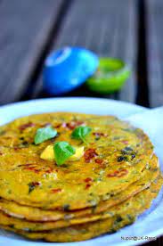 Besan Masala Roti Spicy Gram Flour Flat Bread Indian Food Recipes Indian Cooking Food