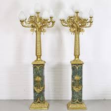Barock Jugendstil Stehleuchten