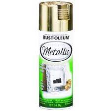 Gold Metallic Bright Reflective Finish Spray Walmart Com Walmart Com