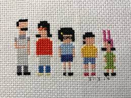 Cross stitch patterns bob's burgers. Bob S Burgers Cross Stitch Ready For The Holidays Album On Imgur