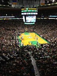 Td Garden Section Bal 309 Row 1 Seat 8 Boston Celtics Vs