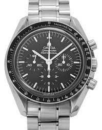 Omega speedmaster dark side of the moon sedna black in black ceramic and 18k rose gold on leather strap. Omega Speedmaster Moonwatch 3570 50 00 42 Mm Stahl Kaufen Watchmaster Com