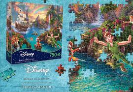 Ceaco Thomas Kinkade Peter Pan Never Land 750 Piece Puzzle The Thomas Kinkade Company Thomas Kinkade Thomas Kinkade Disney Disney Art