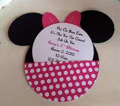 The best thing is you can easily make these or buy these online. Minnie Mouse Red Diy Invitations Set Of 20 Personalized With Age Greeting Cards Party Supply Party Supplies