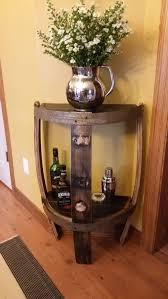 Bourbon Barrel End Table Whiskey Barrel Table Barrel Coffee Table Barrel Table