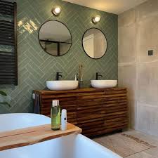 Meet our new collection, the year 2021: Beautiful Green Bathrooms That Will Calm You Kaynuli