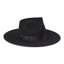 Noir Rancher Rancher Hat Hats For Big Heads Wool Fedora