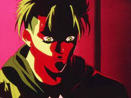 Snapshot: Shin Hurricane Polymar (1996) Ep 1A — Takeshi Yoroi in contrast  colors | Энциклопедия Акиюки Симбо