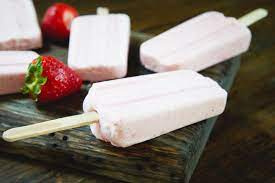 ¾ cup (180g) mascarpone cheese · 1 cup (240ml) heavy whipping cream · 1 cup (140g) frozen strawberries · ¾ cup (105g) frozen raspberries · 2 tbsp ( . Low Carb Strawberry Cream Popsicles Simply So Healthy