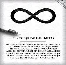 Tattoo Del Infinito Tatuaje Infinito Tatuajes Tatuajes Con Significado