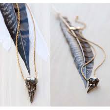 Amano Bird Skull Necklace 26 Light Years Jewelry Bird Skull Necklace Skull Necklace Bird Skull