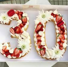 Pin By Consuelo Justice On Cakes And Other Desserts Number Birthday Cakes 30th Birthday Cake For Women Fruit Birthday Cake