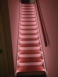 Automatic Iot Staircase Glowing Lighting Staircase Lighting Ideas Stairway Lighting Stairway Lighting Ideas