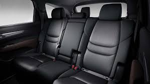 There is so much leg space in the second row and it also moves forward really easily so you can adjust the. All New Mazda Cx8