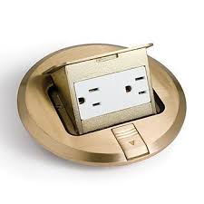 Raco 6239bp Hubbell Raco 6239bp Brass Plated Concealed Receptacle Floor Box Kit Google Search Floor Boxes Pop Up Outlets Flooring