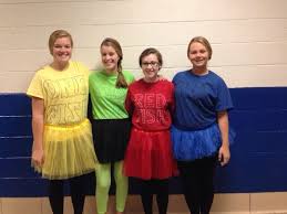 Dynamic Duo Costumes Fictional Character Dr Seuss High School Spirit Weeks Dynamic Duo Costumes Duo Costumes Kids Costumes