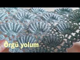 kurtcuk ucgen sal modeli crochet shawl youtube orme sal tig isleri sal