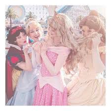 Snow White Cinderella Aurora Belle Disney Face Characters Disneyland Princess Disney Theme Parks