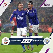 Here you can easy to compare statistics for both. Leicester City Demolish 10 Man Southampton On A Historic Night In Premier League