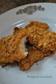 Pollo Crujiente Con Miel Y Mostaza Al Horno Y Sin Huevo Antojo En Tu Cocina Receta Pollo Crujiente Pollo Frito Crujiente Pollo Frito Al Horno