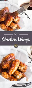 Barbecue Chicken Wings Der Klassiker Aus Dem Ofen Rezept Honig Marinade Hahnchen Ofen Rezepte Gegrilltes Essen