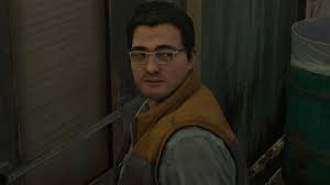 At the beginning of the game, when Jesse is walking Ellie to Maria, there's  3 people having a conversation right next to where a lady says "Hey,  Jesse!" If you stay and