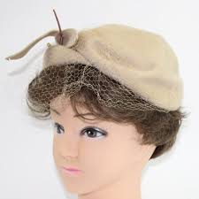 Vintage 1950's Ladies Wool Hat Glenover Henry Pollak Co