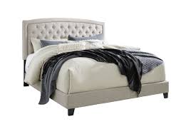 The pulaski tufted upholstered headboard will add a feeling of luxury to your bedroom. Jerary Gray Queen Upholstered Bed Cincinnati Overstock Warehouse